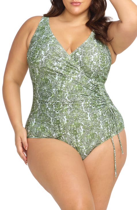 Plus size one piece outfits best sale