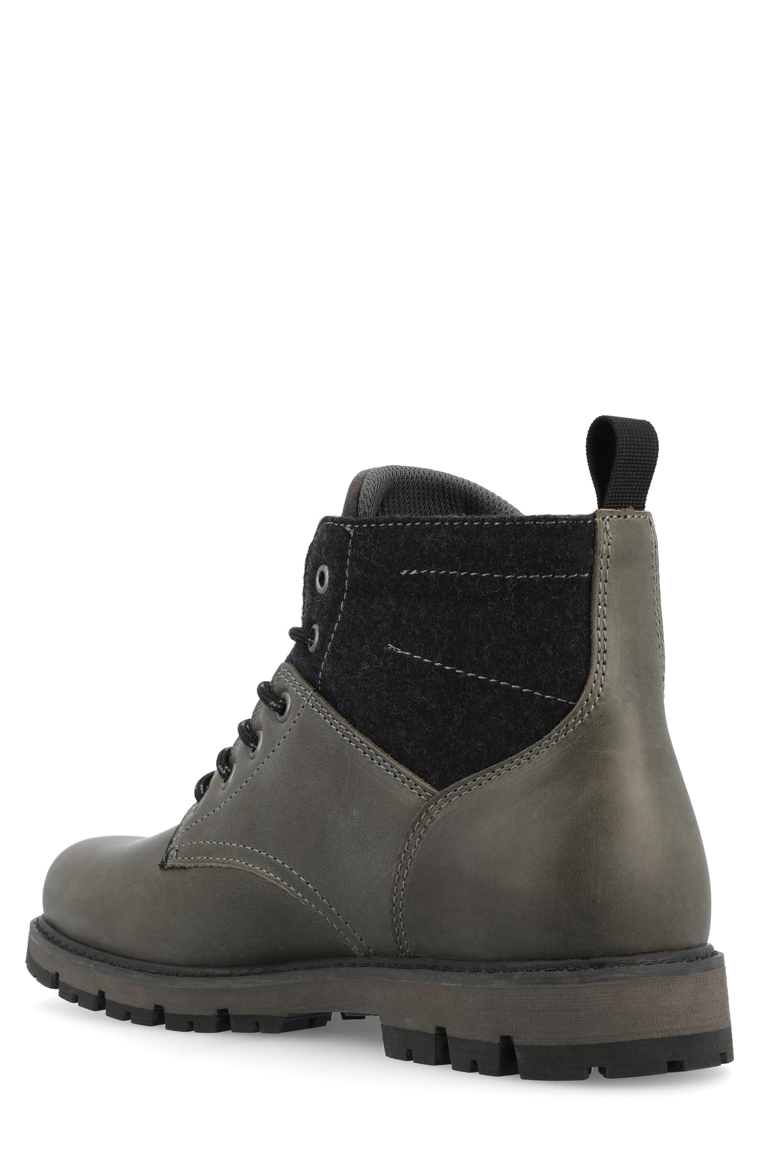 TERRITORY BOOTS Redline Water Resistant Plain Toe Lace-Up Boot, Alternate, color, 