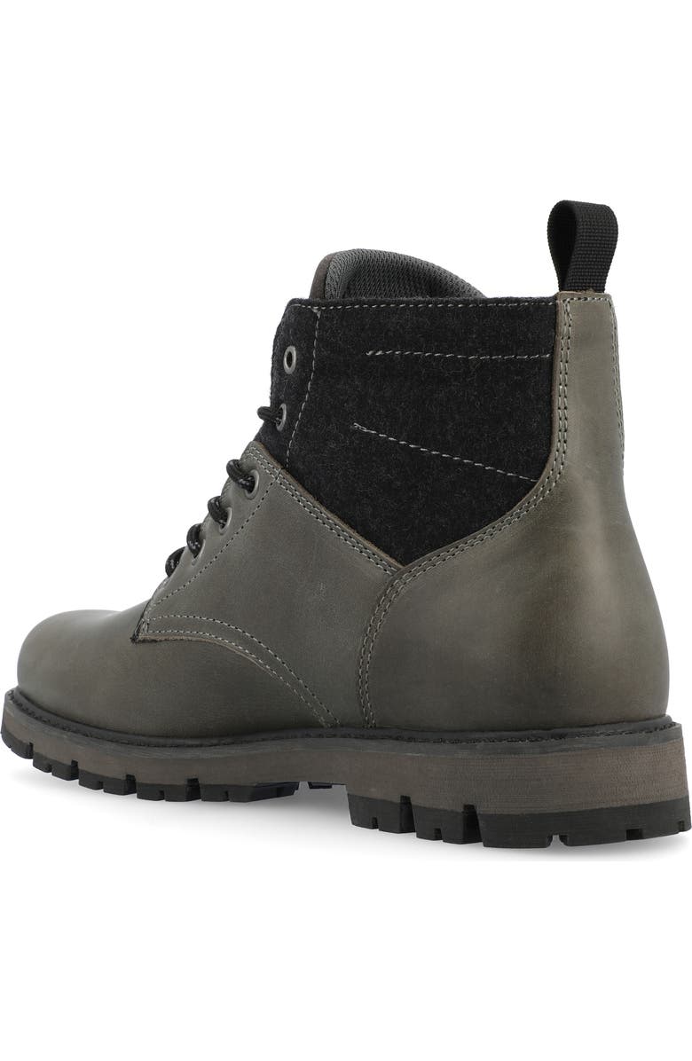 TERRITORY BOOTS Redline Water Resistant Plain Toe Lace-Up Boot, Alternate, color,