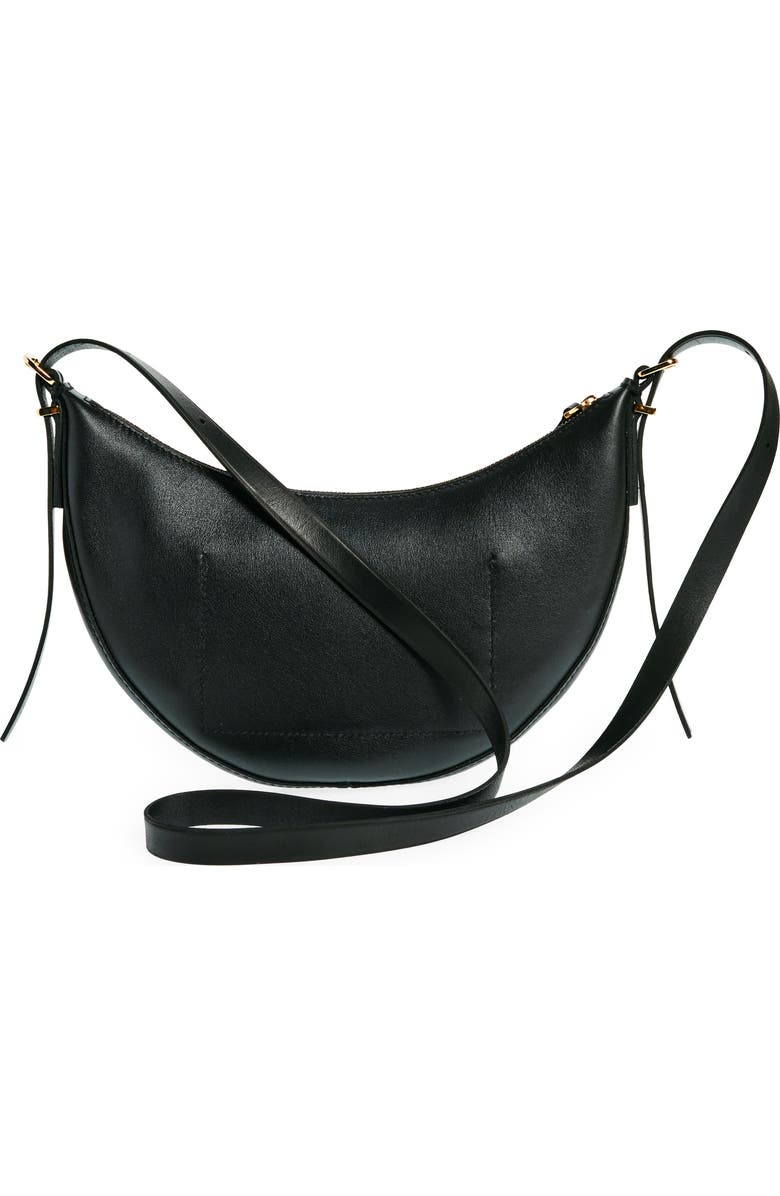 Madewell Mini The Essential Convertible Top Handle Crossbody Bag, Alternate, color, True Black