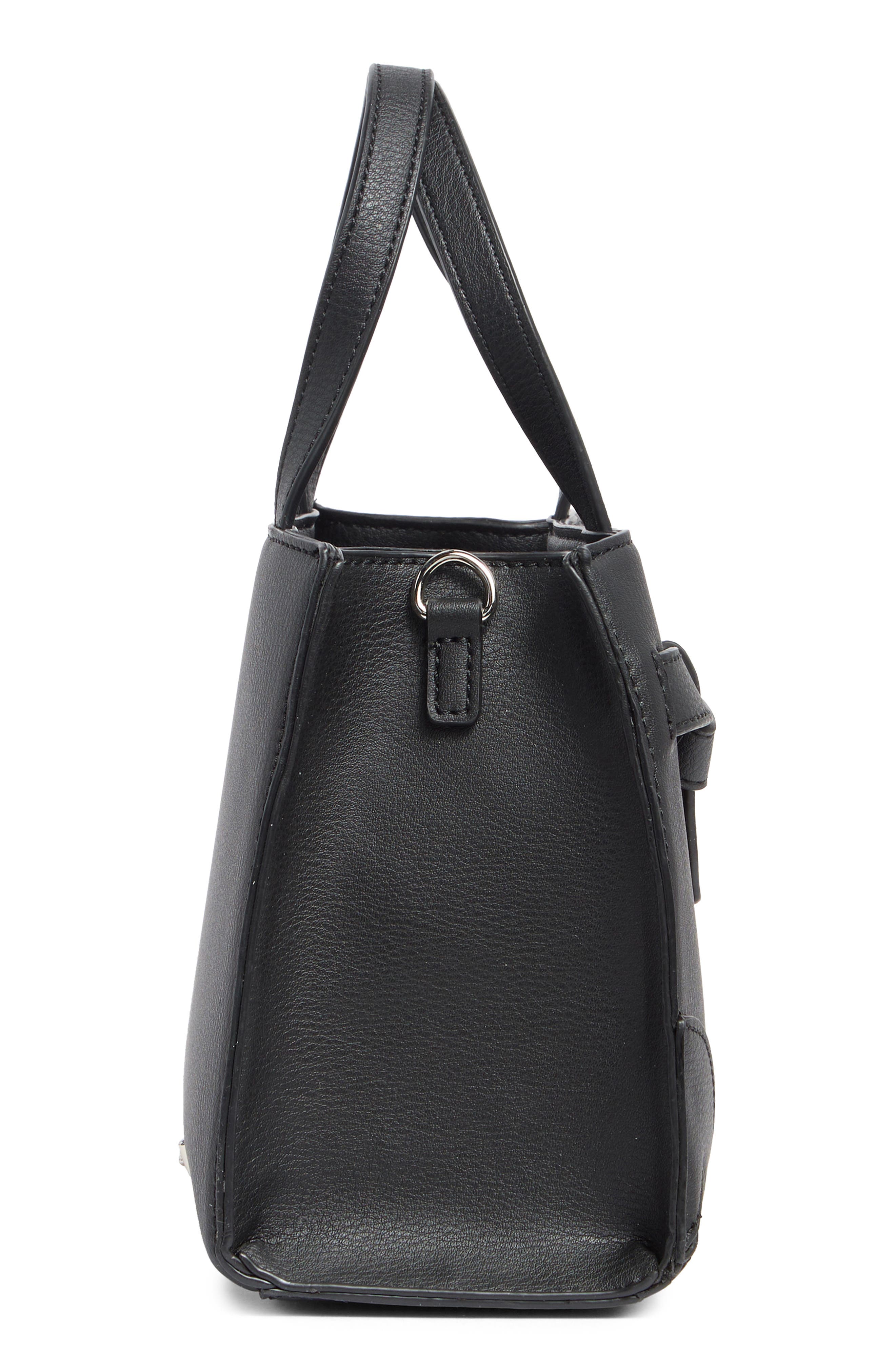 Madden Girl Buckle Mini Tote Bag, Alternate, color, 