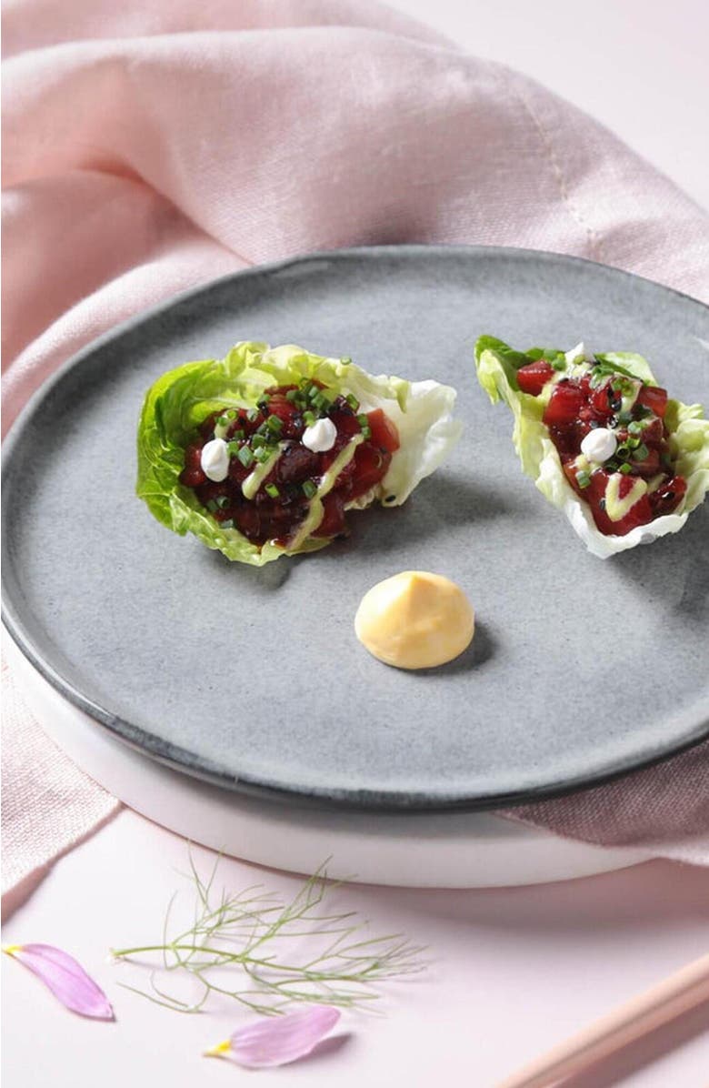 Porto Brasil Dessert Plate Set of 4, Alternate, color, Dijon