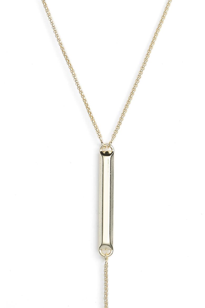 'Shelton' Y-Necklace, Alternate, color, GOLD
