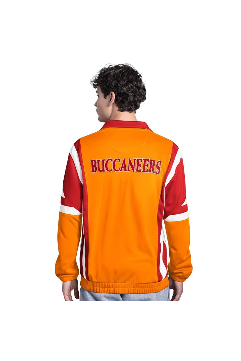 Men's Starter  Orange Tampa Bay Buccaneers Contender Vintage Logo Full-Zip Track Jacket, Alternate, color, Orange