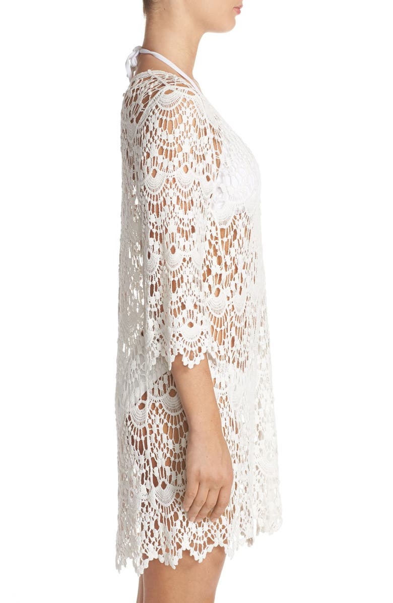 Surf Gypsy Crochet Cover-Up Tunic, Alternate, color,