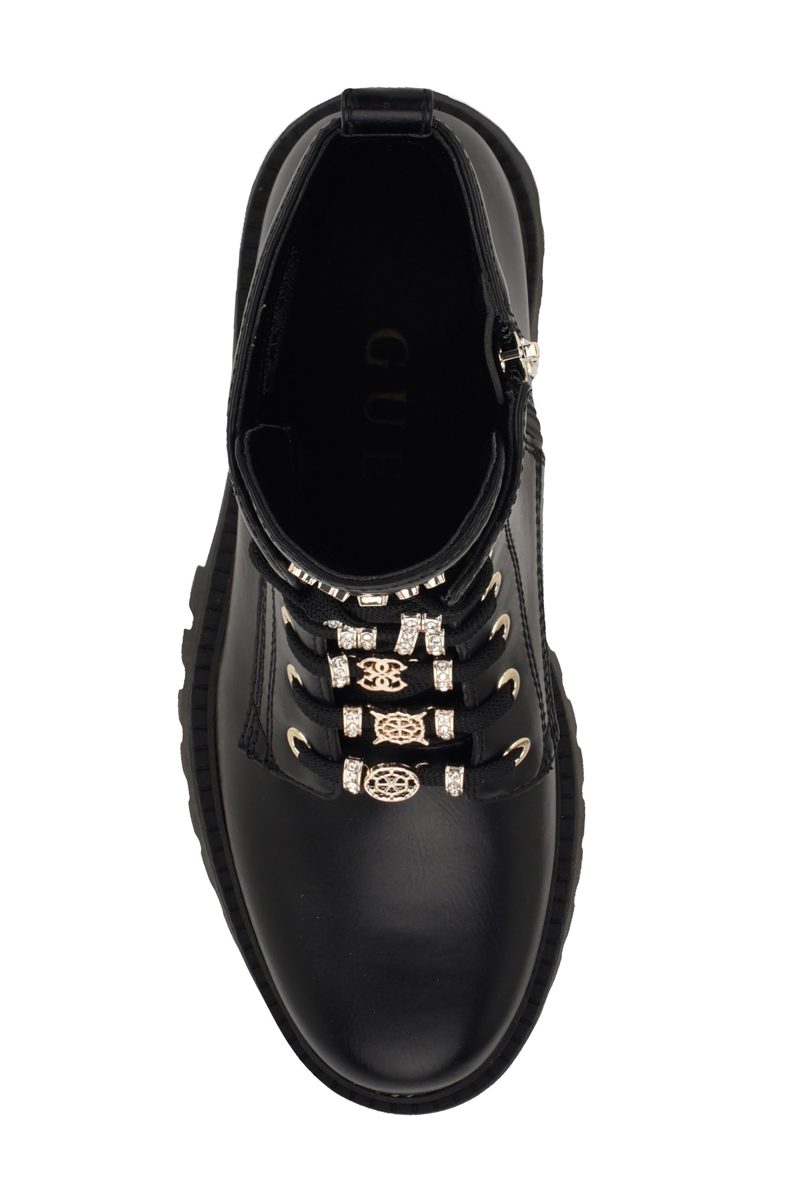 GUESS Fionaa Lug Sole Bootie, Alternate, color, 