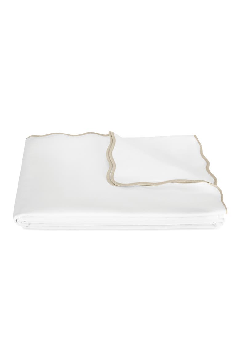Camilla Piqué Coverlet, Main, color, DUNE