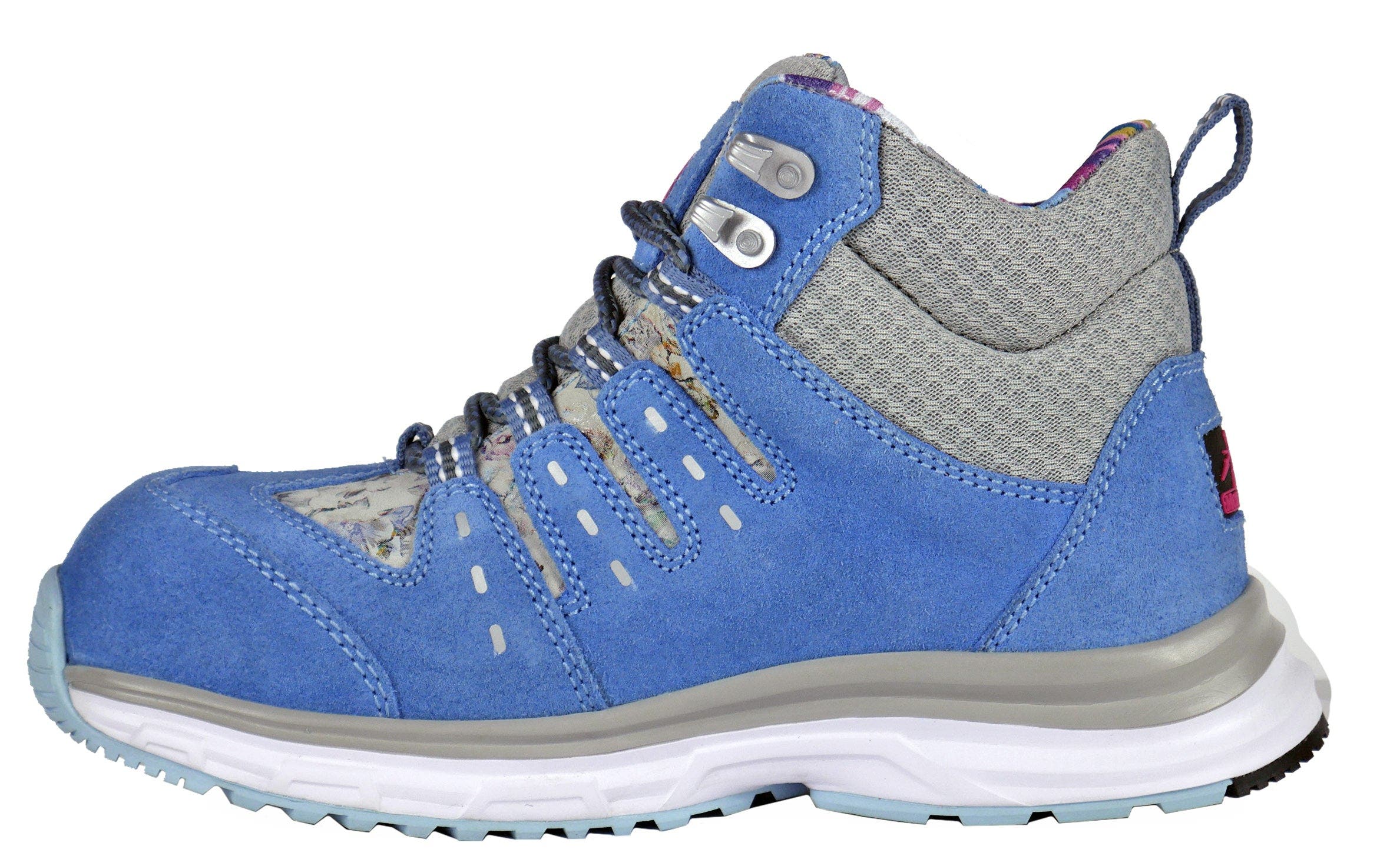 Moxie Trades Moxie Trisha Womens Composite Toe Work Shoe Blue, Alternate, color, Blue/Light Grey