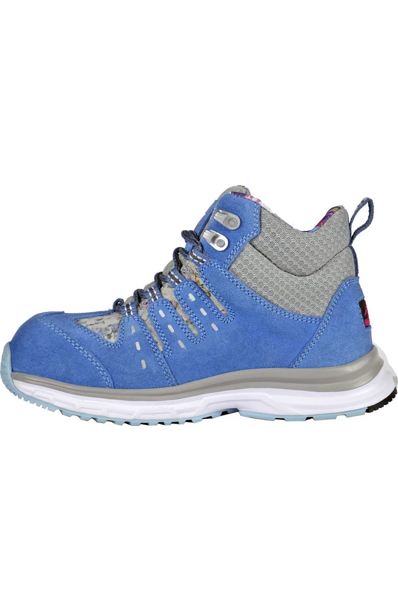Moxie Trades Moxie Trisha Womens Composite Toe Work Shoe Blue, Alternate, color, Blue/Light Grey