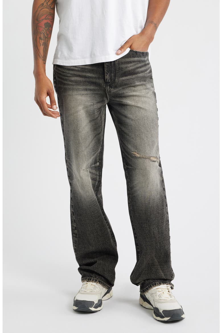 Jonas Distressed Loose Straight Leg Jeans, Main, color, ASH STORM SIDE CROSS