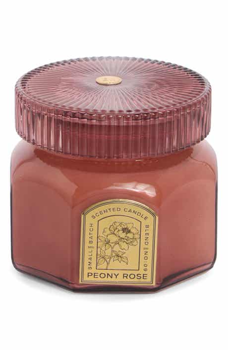PORTOFINO CANDLES Peony Rose Octagonal Jar Candle