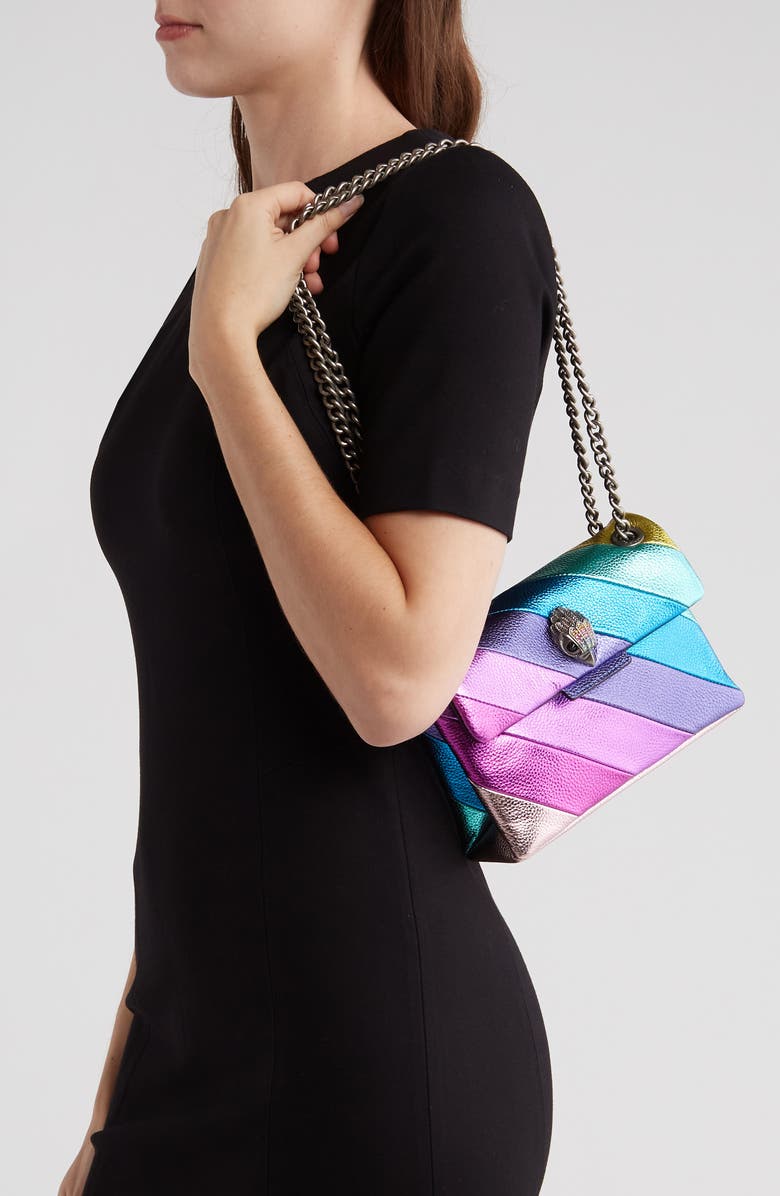 Kurt Geiger London Mini Leather Convertible Crossbody Bag, Alternate, color,