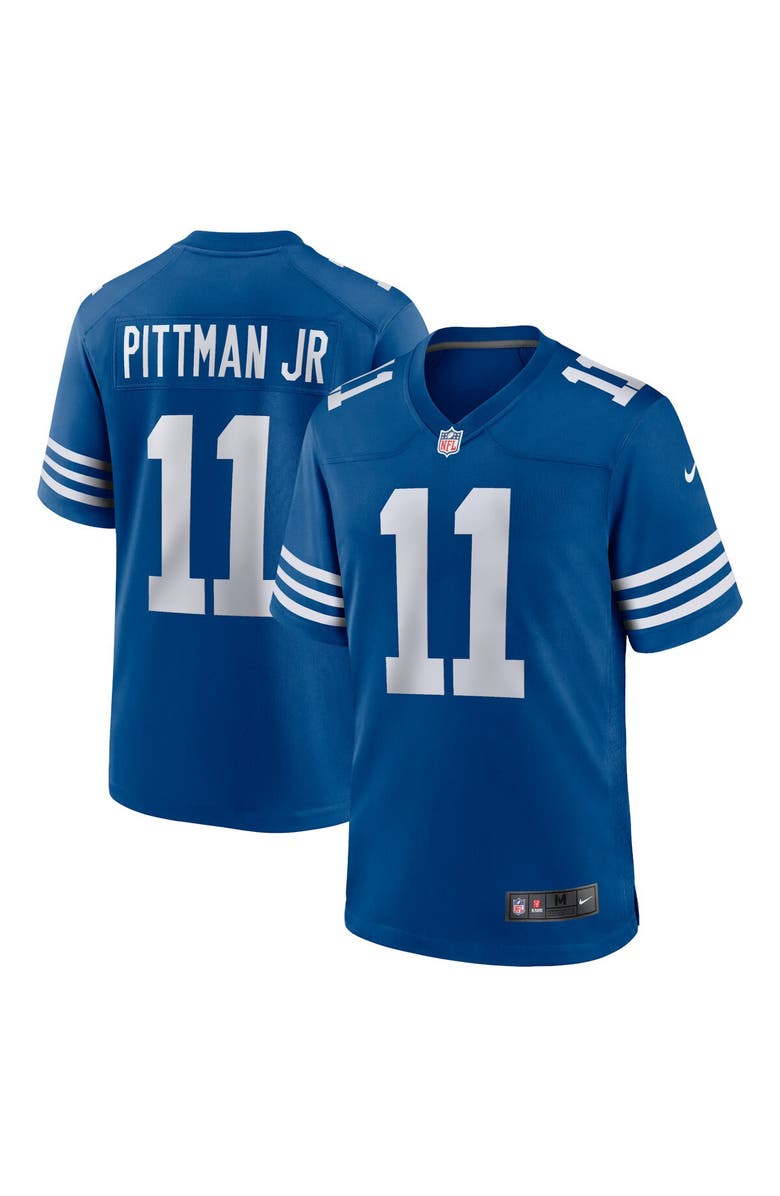 Nike Men's Nike Michael Pittman Jr. Royal Indianapolis Colts Alternate Game Jersey, Alternate, color, Royal