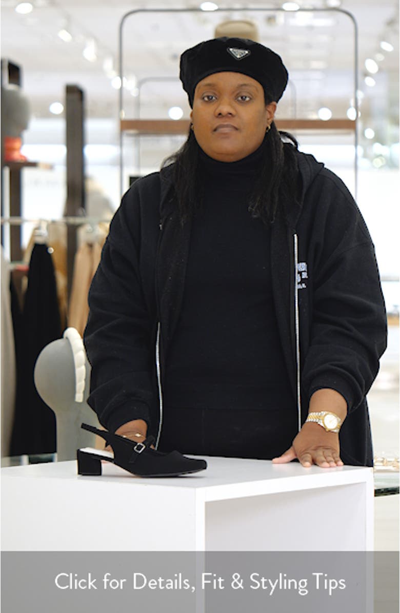 Cameo Slingback Mary Jane Pump, sales video thumbnail