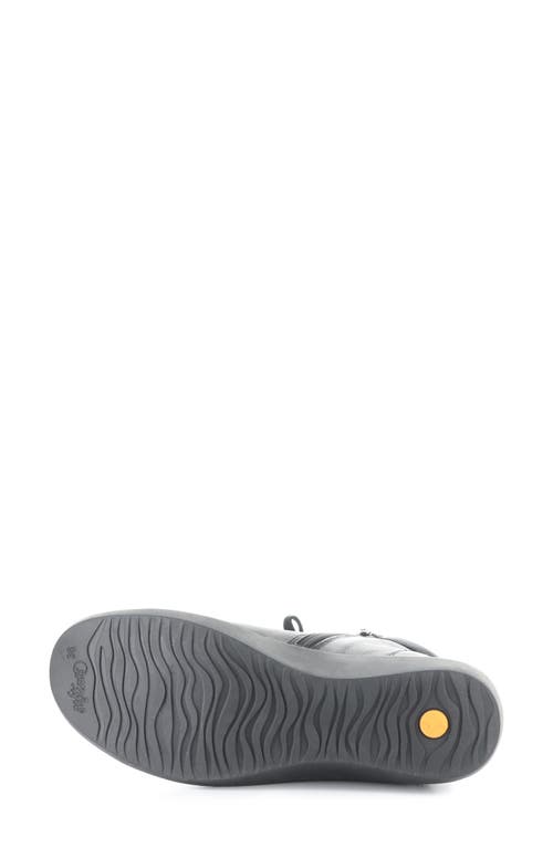 Softinos By Fly London Beji High Top Sneaker In Black