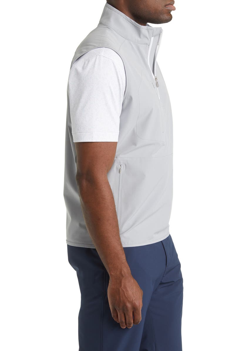 Peter Millar Crown Craft Flex Adept Water Resistant Half-Zip Vest, Alternate, color, 