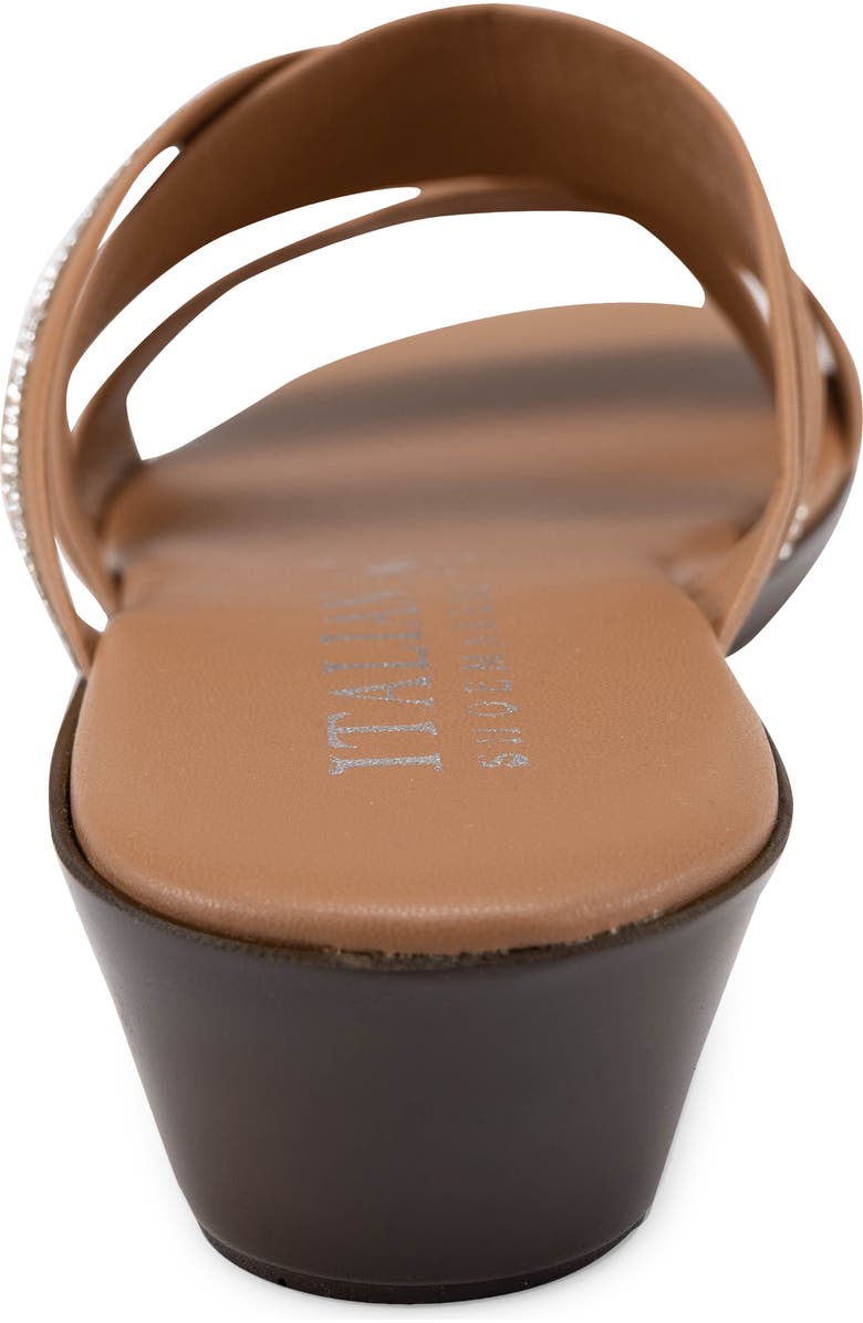 ITALIAN SHOEMAKERS Hollis Wedge Slide Sandal, Alternate, color, Tan