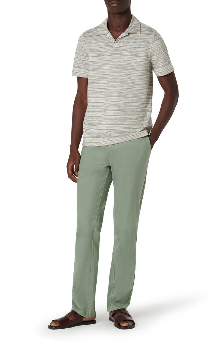 Bugatchi Johnny Collar Polo, Alternate, color, Khaki