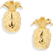 Madewell Demi-Fine Pineapple Stud Earrings