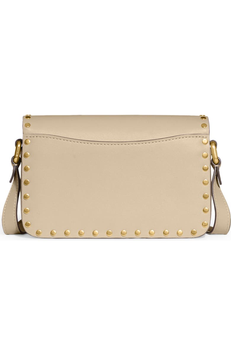COACH Studio Rivet Glovetanned Leather Shoulder Bag, Alternate, color,