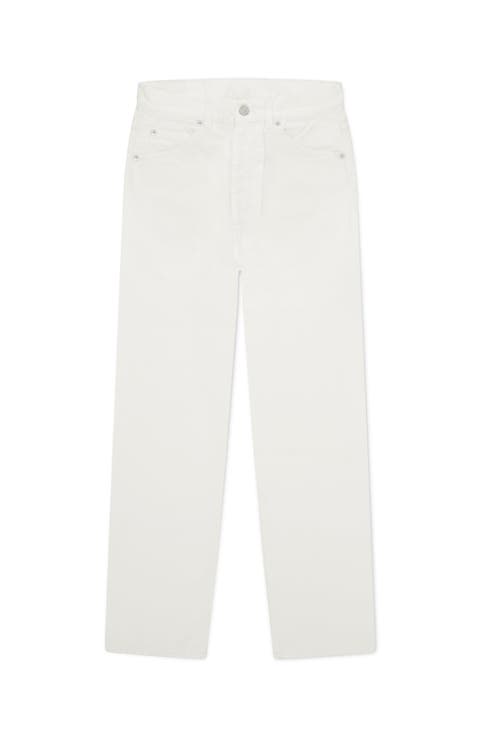 Five Pockets Cotton Trousers