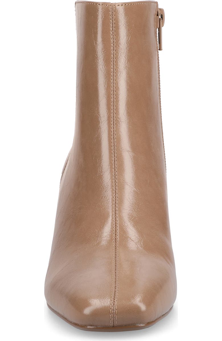 Journee Collection Kelssa Bootie, Alternate, color, Taupe Patent