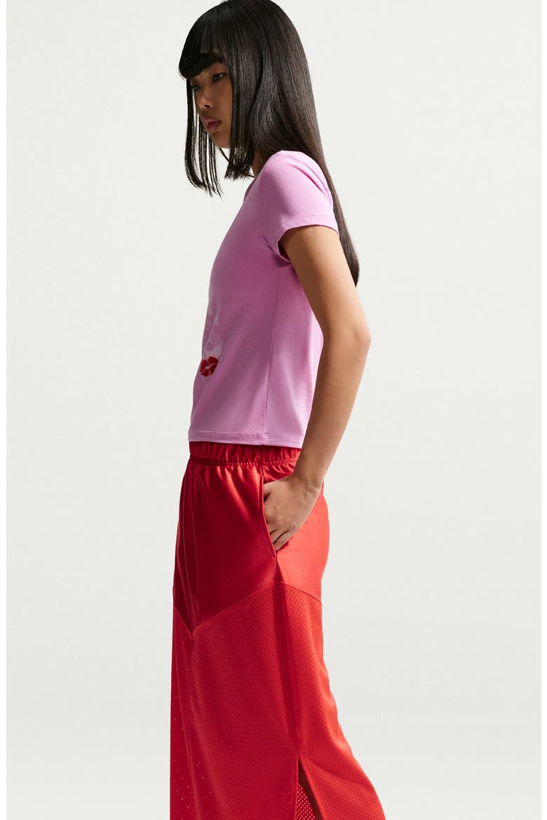 Sportswear Maxi Skirt, Alternate, color, LIGHT CRIMSON/ LIGHT CRIMSON