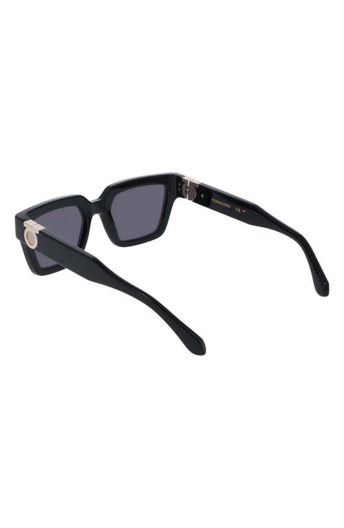Ferragamo 52mm Square Sunglasses In Black