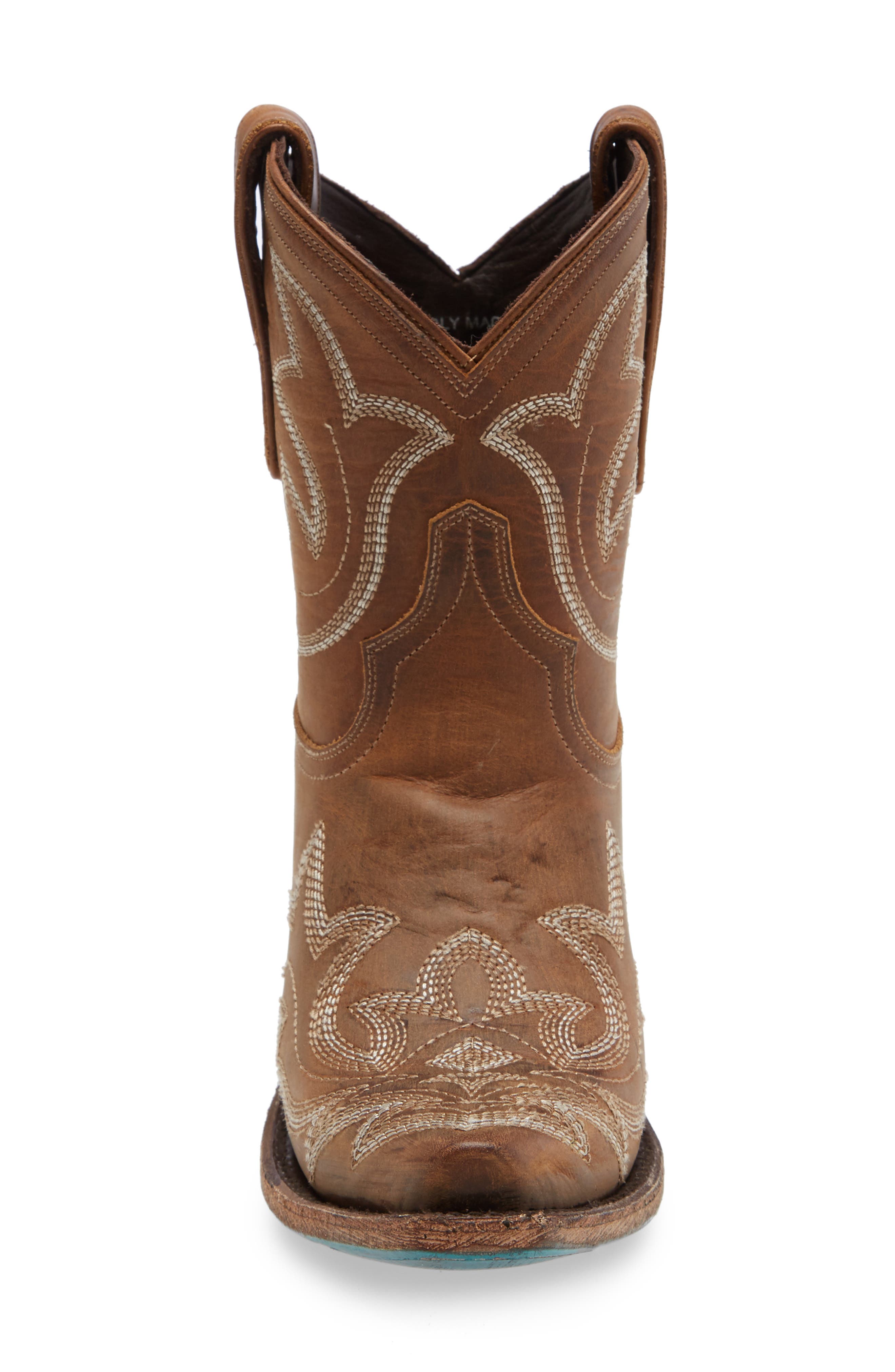 Saratoga Western Boot, Alternate, color, TAN LEATHER