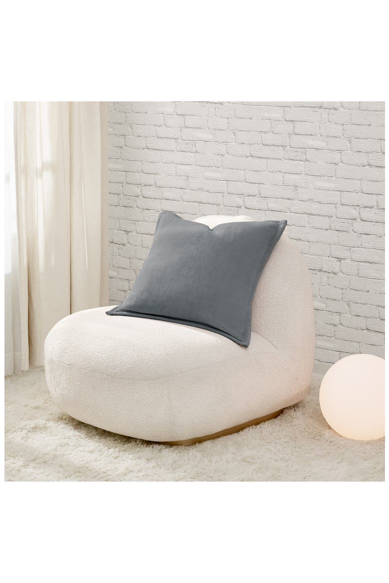 Coco Reversible Accent Pillow, Alternate, color, SEAL