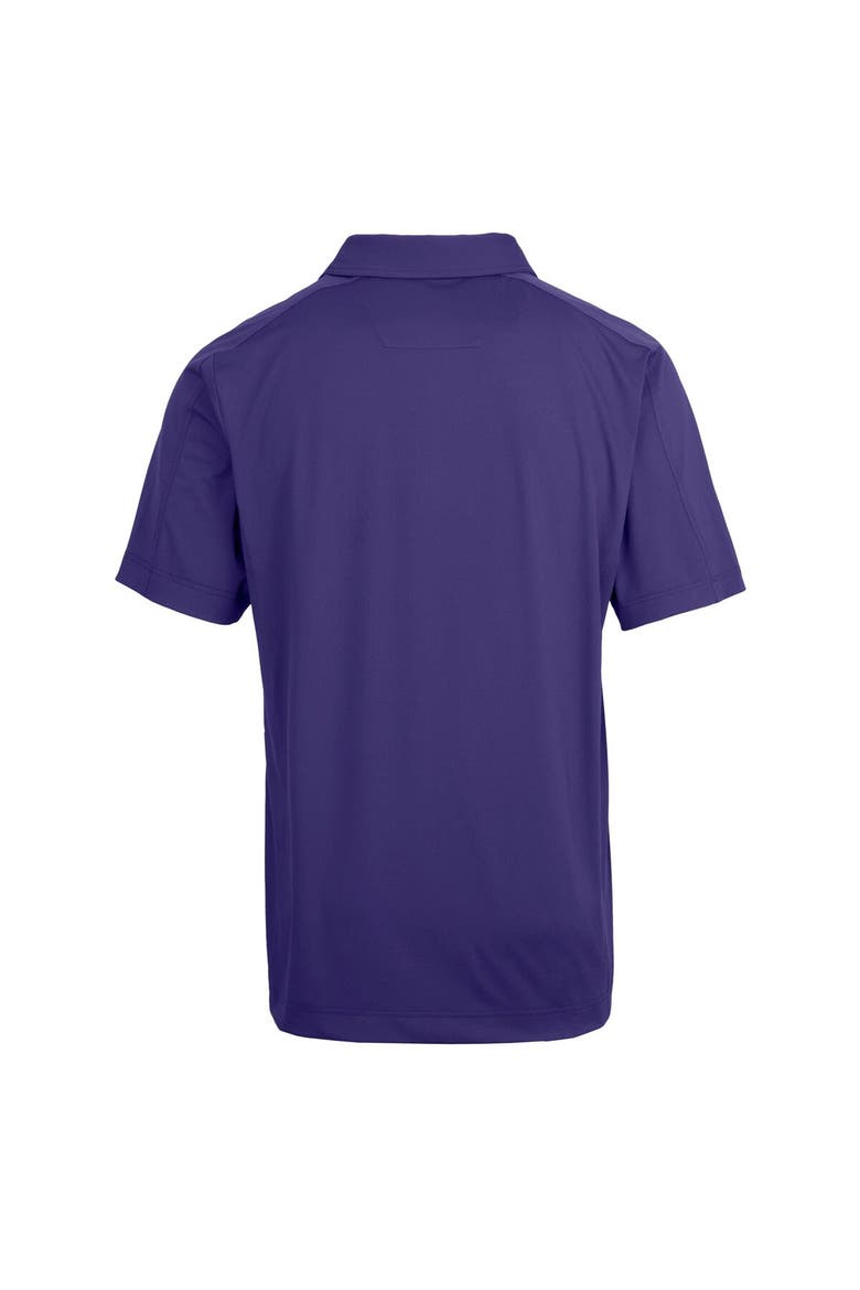 Men's Cutter & Buck Purple Colorado Rockies Prospect Textured Stretch Polo, Alternate, color, Purple