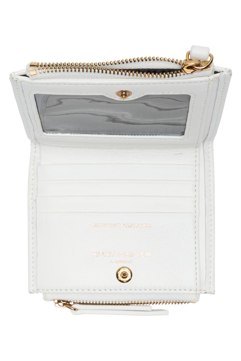 Mini Brixton Card Case, Alternate, color, WHITE