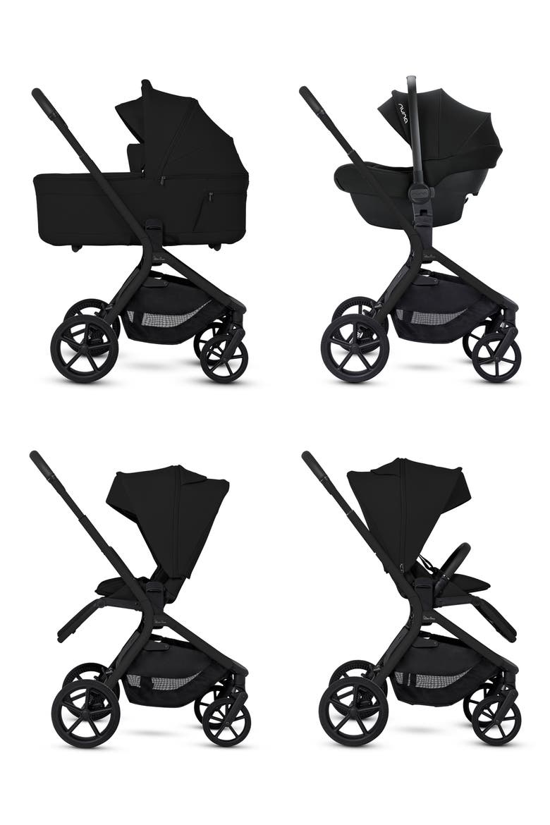 Breez Compact Bassinet, Alternate, color, ONYX