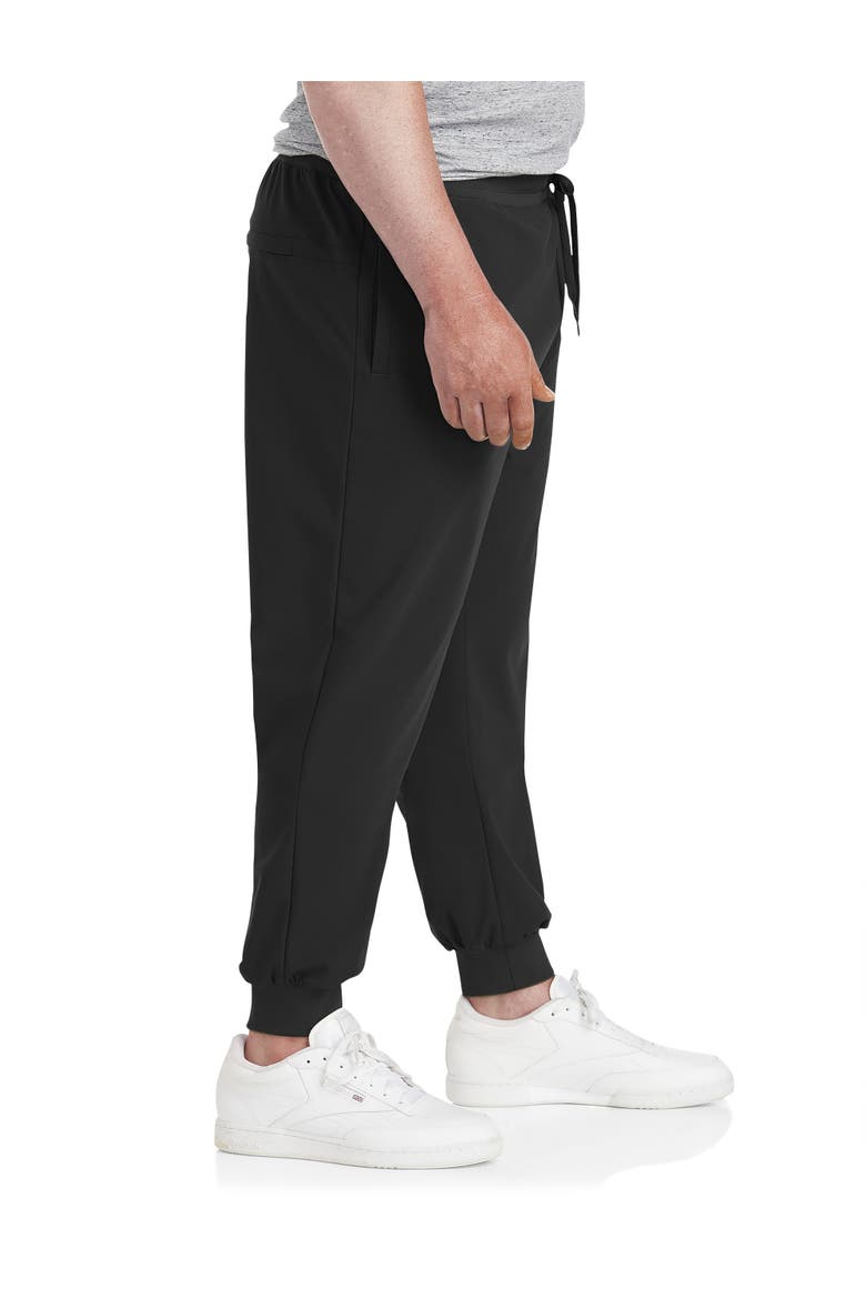 Hybrid Joggers, Alternate, color, BLACK