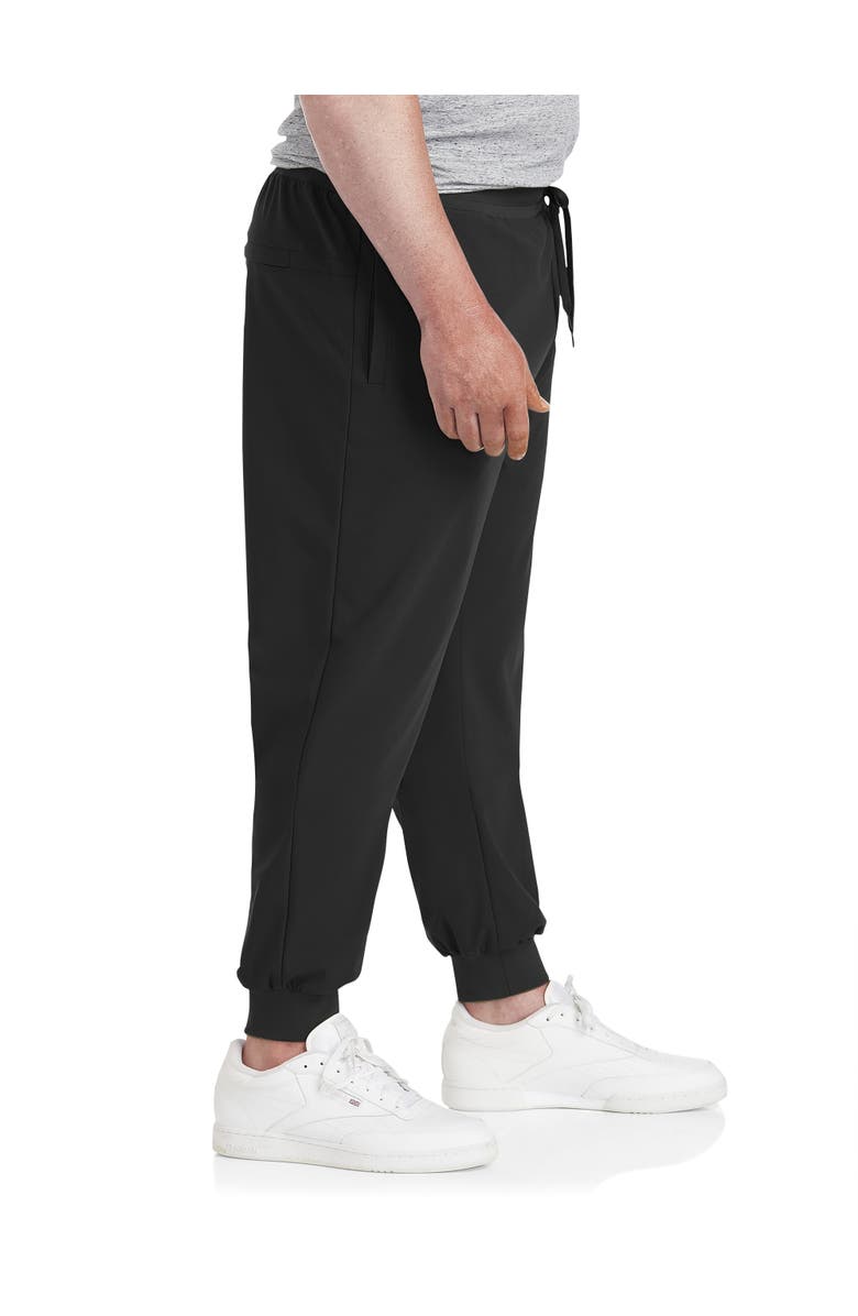 Society of One by DXL Hybrid Joggers, Alternate, color, Black