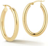 GLAZE JEWELRY Oval Hoop Earrings