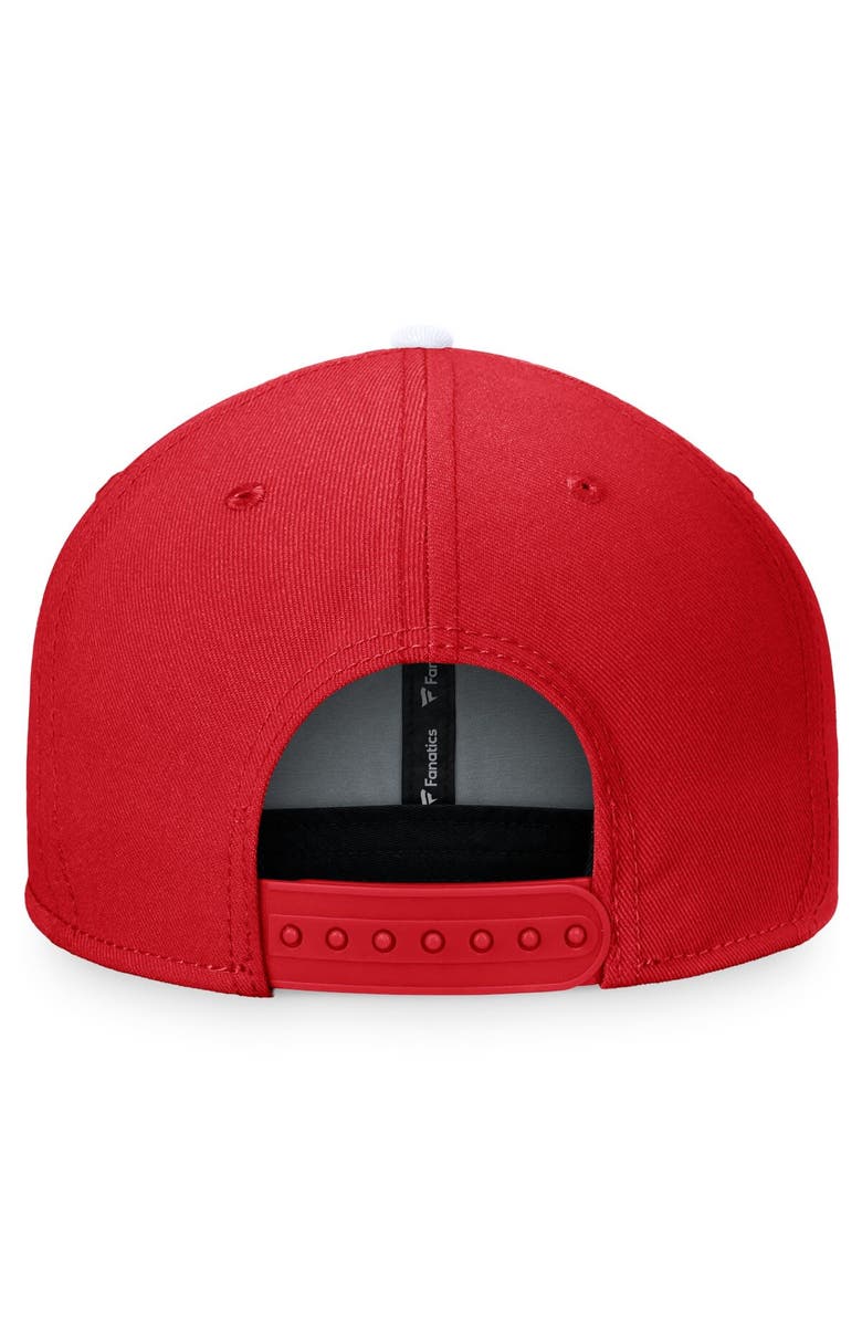 FANATICS Men's Fanatics Branded Red/White New York Red Bulls Downtown Snapback Hat, Alternate, color, 