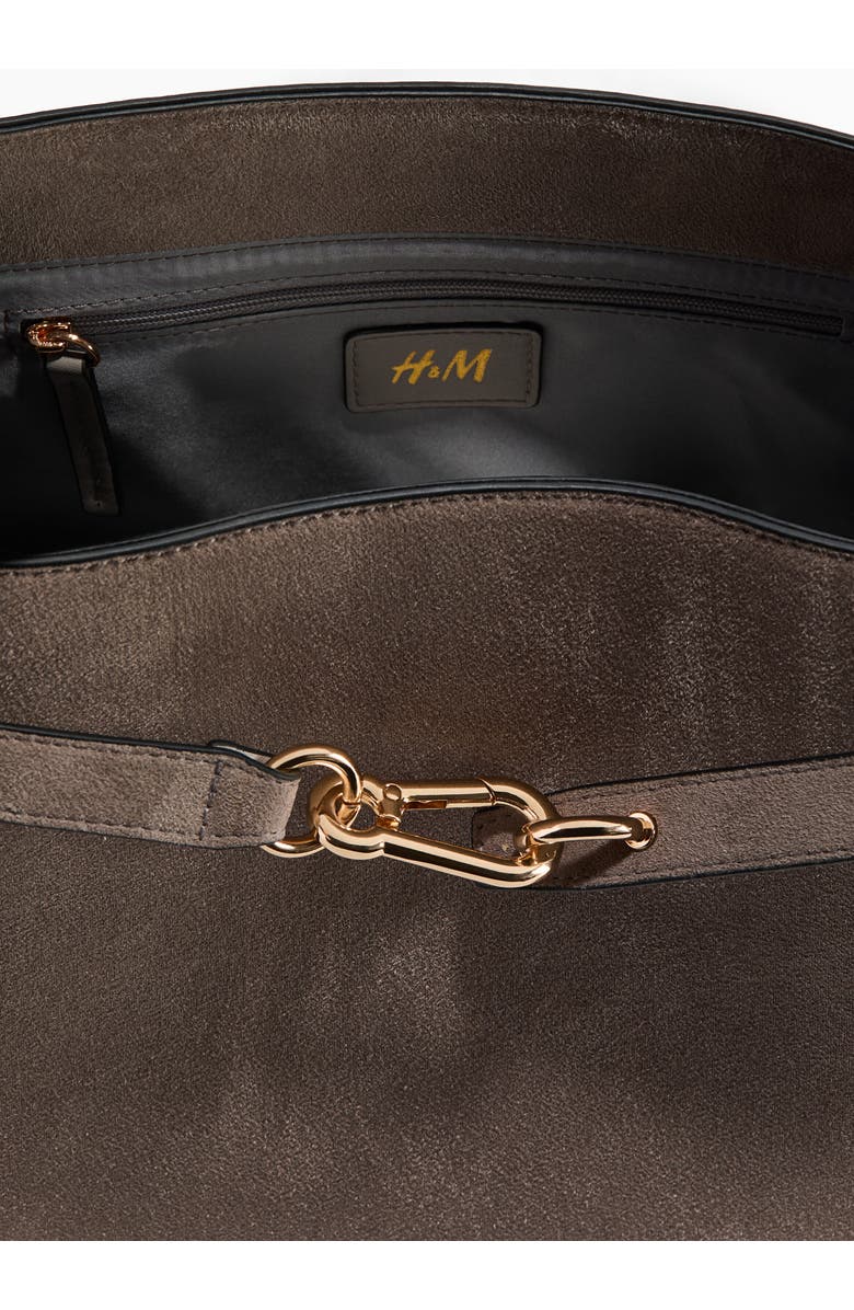 H&M Shoulder Bag, Alternate, color, Taupe