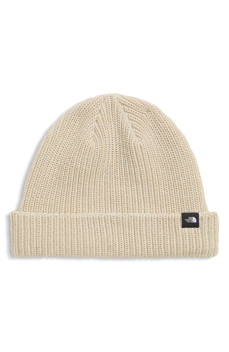 The North Face Fisherman Beanie, Main, color, Gravel
