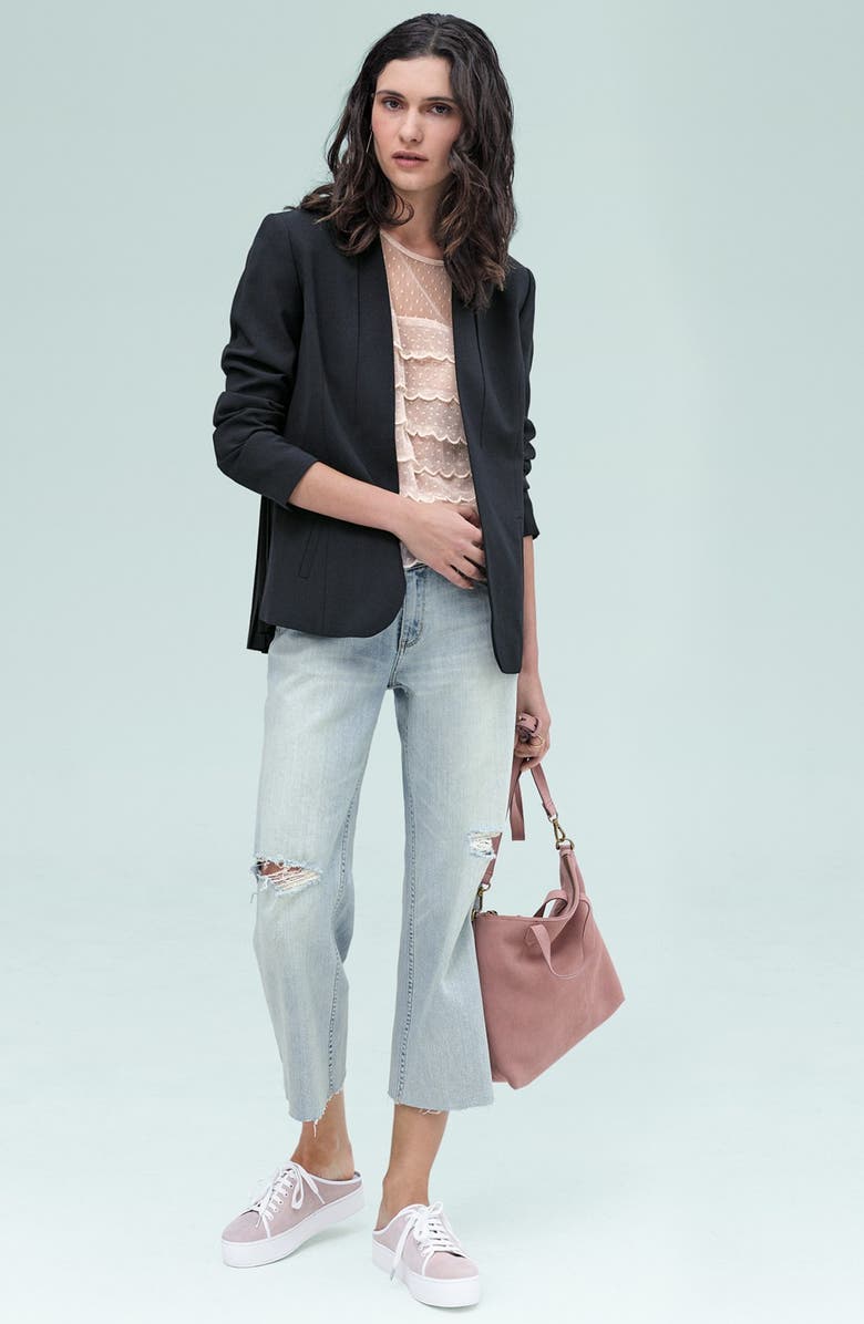 Trouvé Pleat Back Jacket, Alternate, color,