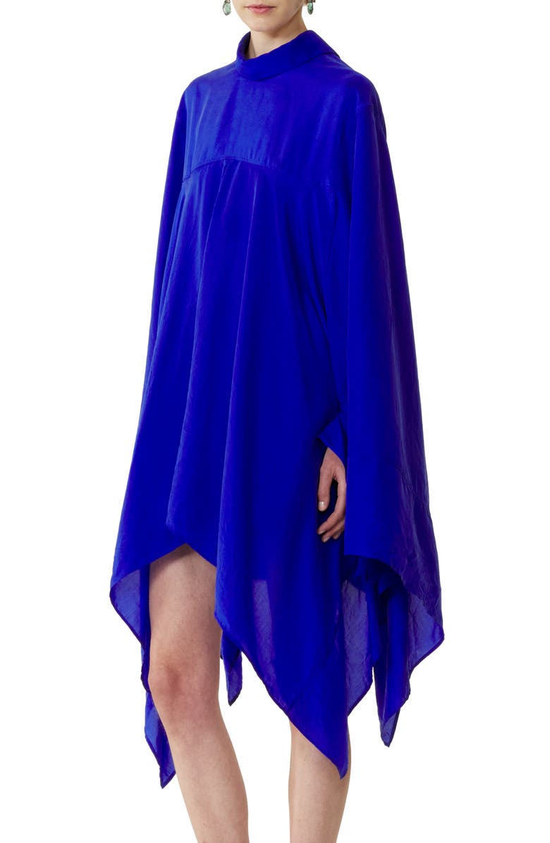 Lanvin Silk Loose-Fit Top, Alternate, color, Pale Blue