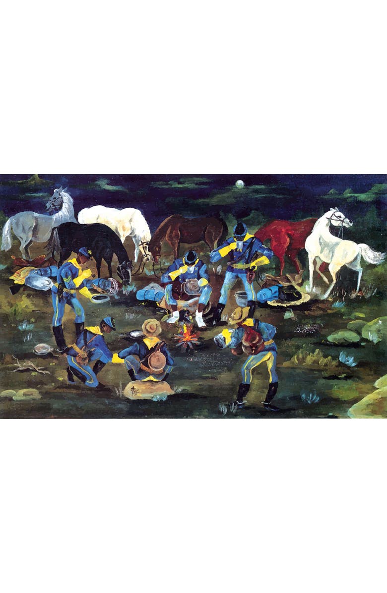 Sunsout At Ease Buffalo Soldiers 550 piece Jigsaw Puzzle for Adults, Alternate, color, Multicolor