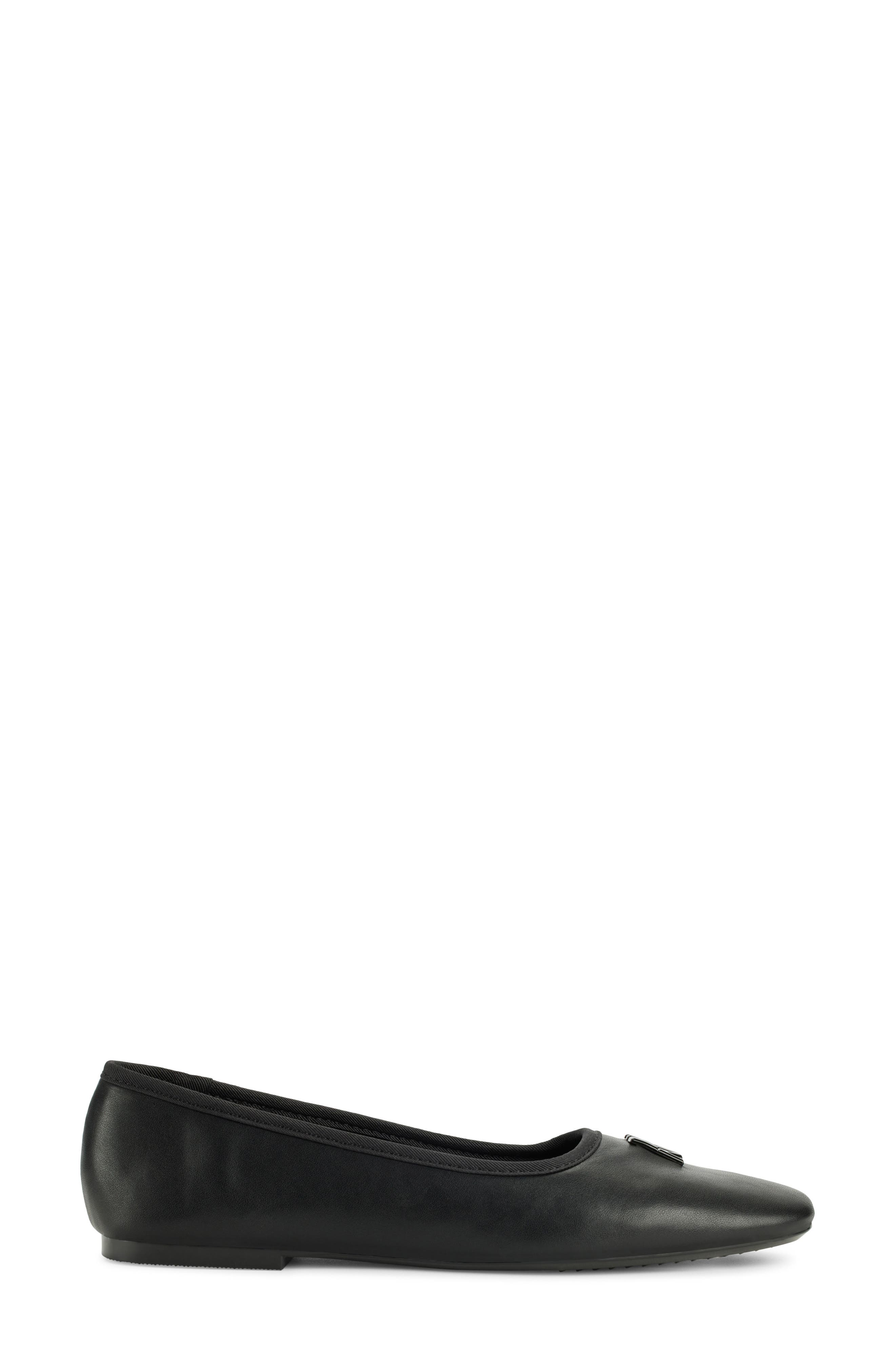 DKNY Daine Ballet Flat, Alternate, color, Black