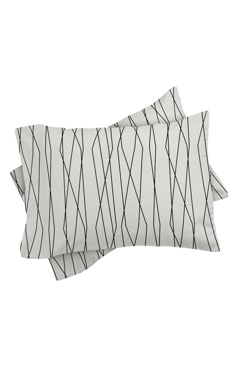 Deny Designs Heather Dutton Linear Cross Duvet Cover & Sham Set, Alternate, color, 