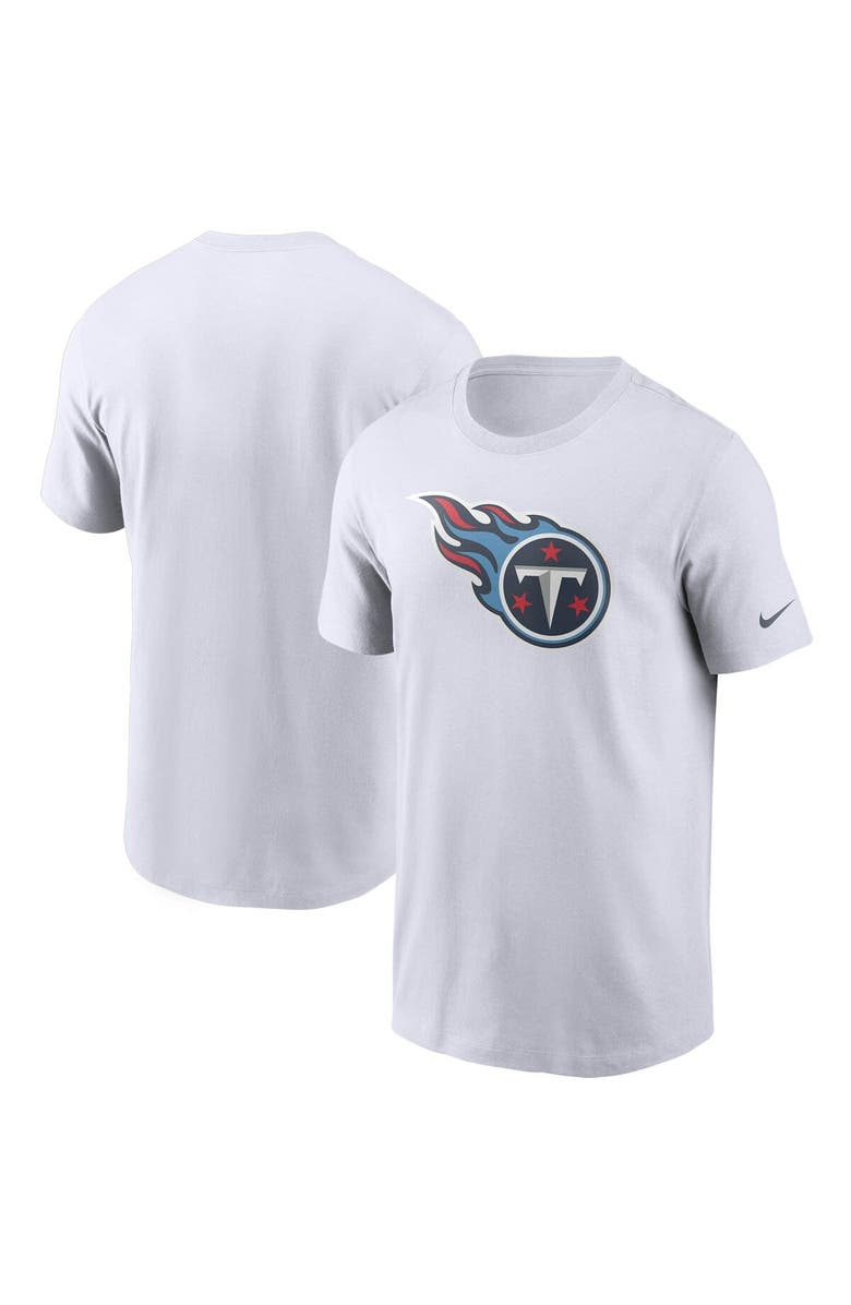 Nike Men's Nike White Tennessee Titans Primary Logo T-Shirt, Main, color, White