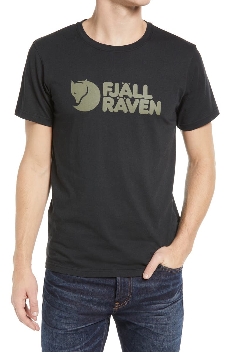 Fjällräven Logo Graphic Tee, Main, color,