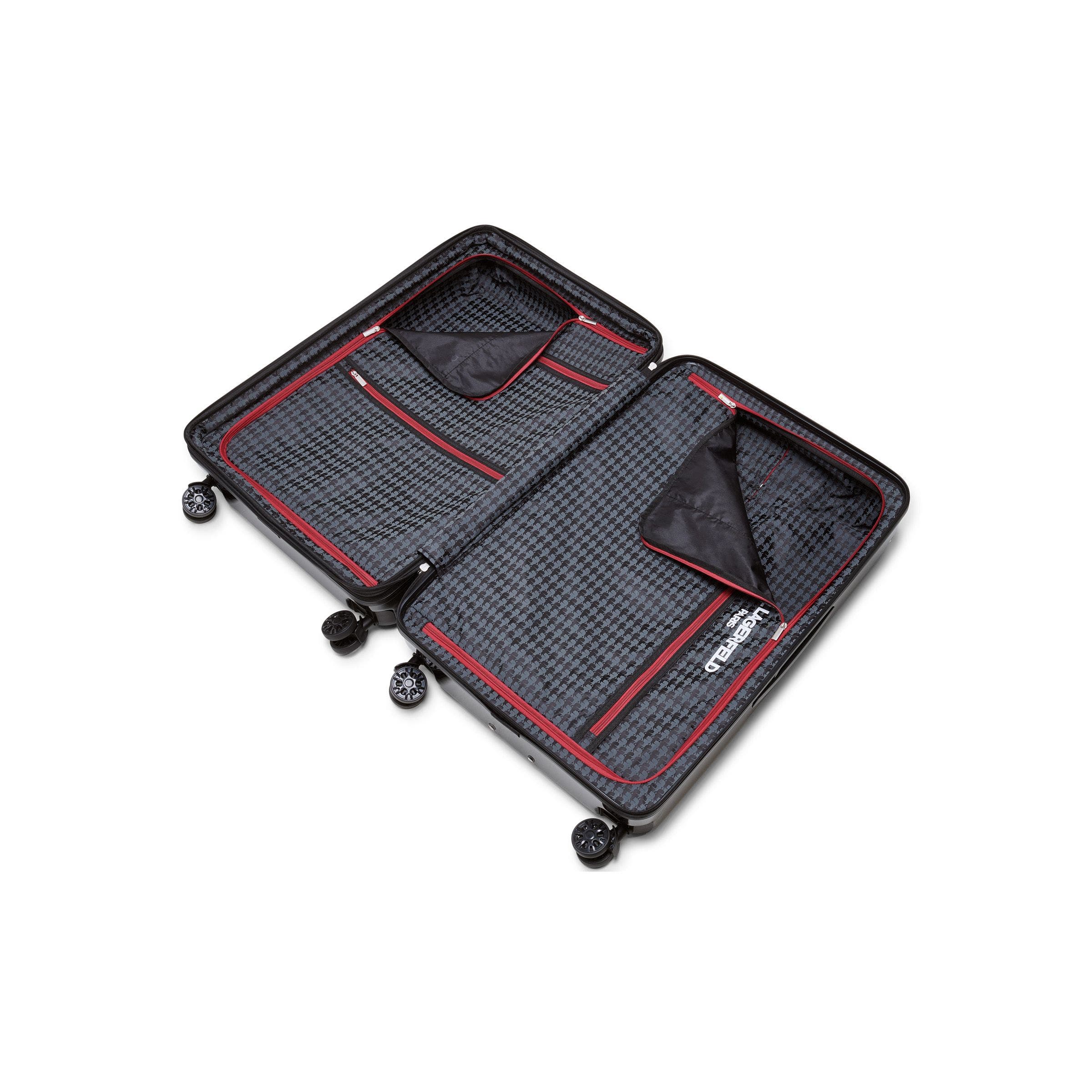 KARL LAGERFELD Karl in A Box Upright Suitcase, Alternate, color, 