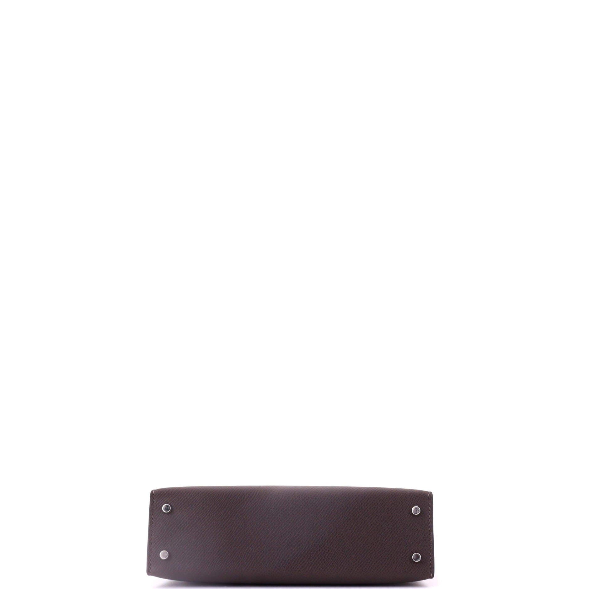Kelly Mini II Bag Brown Epsom with Electrum Hardware 20, Alternate, color, Brown