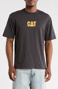 CAT WWR Washed Logo Heavyweight T-Shirt