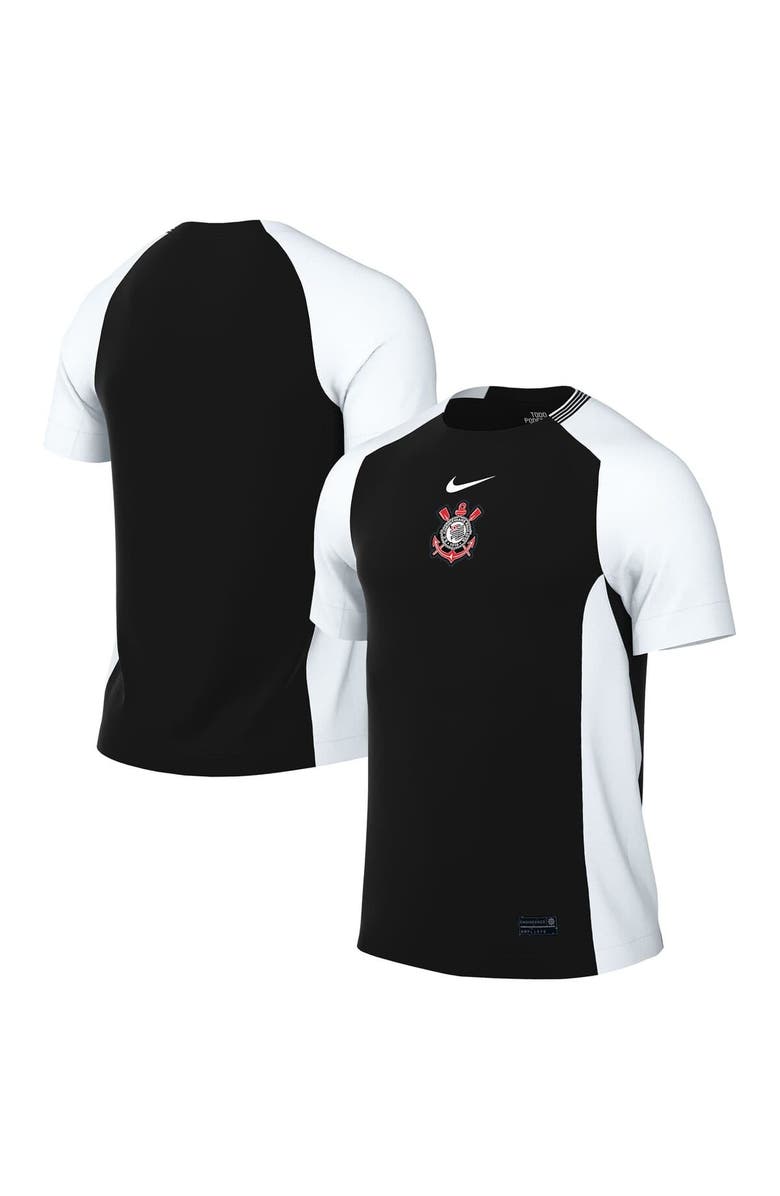 Nike Men's Nike Black Corinthians 2025/26 Away Replica Jersey, Alternate, color, Black